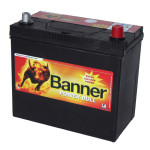 Авто акумулятор Banner 45Ah 390A Power Bull P4523