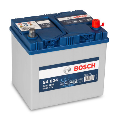 Авто акумулятор Bosch 60Ah 540A S4 024 0092S40240