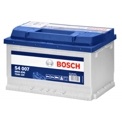 Авто акумулятор Bosch 72Ah 680A S4 007 0092S40070