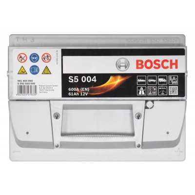Авто акумулятор Bosch 61Ah 600A S5 004 0092S50040