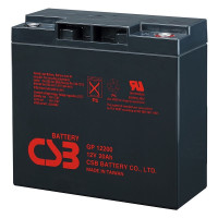 AGM аккумулятор CSB 12V 20Ah GP12200