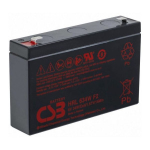 AGM аккумулятор CSB 6V 9Ah HRL634WF2