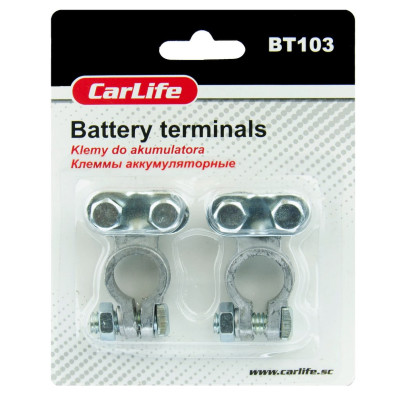 Клеми легкові CarLife BT103