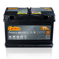 Авто акумулятор Centra 77Ah 760A Futura CA770