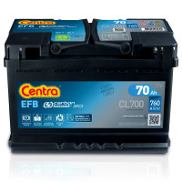 Авто акумулятор Centra 70Ah 760A Start-Stop EFB CL700