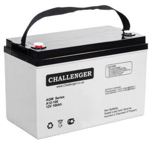 AGM аккумулятор Challenger 12V 100Ah A12-100