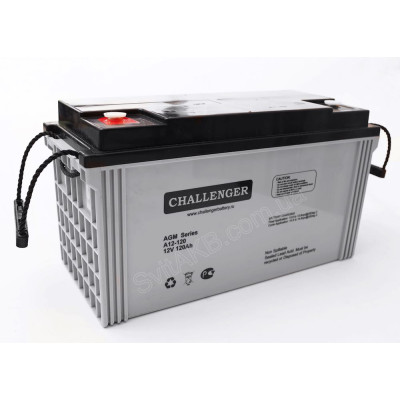 AGM акумулятор Challenger 12V 120Ah A12-120