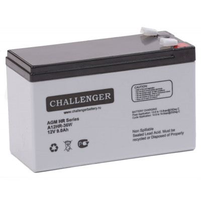 Аккумулятор для ИБП Challenger 12V 9Ah A12HR-36W