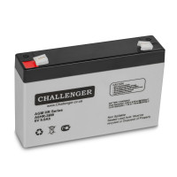 AGM акумулятор Challenger 6V 9Ah A6HR-36W