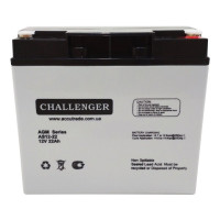 AGM аккумулятор Challenger 12V 22Ah AS12-22