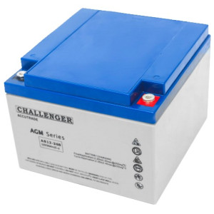 AGM аккумулятор Challenger 12V 26Ah AS12-26S