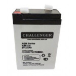 AGM аккумулятор Challenger 6V 2,8Ah AS6-2,8
