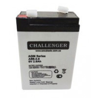 AGM акумулятор Challenger 6V 2,8Ah AS6-2,8