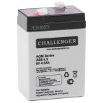 AGM акумулятор Challenger 6V 4,5Ah AS6-4,5