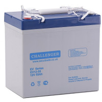 Тяговый аккумулятор Challenger 12V 55Ah EV12-55