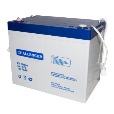 Тяговый аккумулятор Challenger 12V 75Ah EV12-75