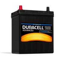 Авто аккумулятор Duracell 40Ah 330A Advanced DA40L