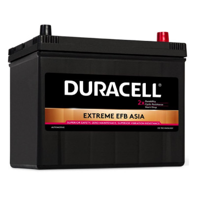 Авто акумулятор Duracell 70Ah 680A Extreme EFB DE70EFBASIA