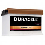 Авто аккумулятор Duracell 75Ah 700A Extreme EFB DE75HEFB