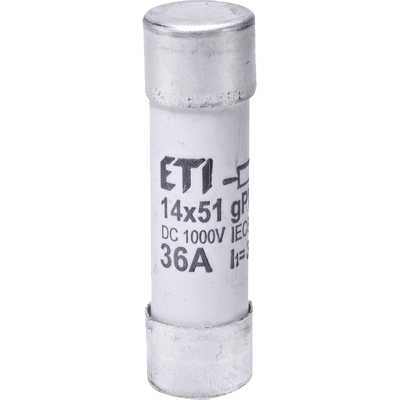 Предохранитель ETI CH14x51 gPV 36A/1000V DC