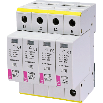 Ограничитель перенапряжения ETITEC C T2 275/20 4+0