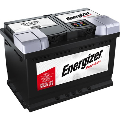 Авто акумулятор Energizer 77Ah 780A Premium EM77L3