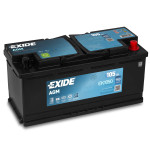 Авто акумулятор Exide 105Ah 950A Start-Stop AGM EK1050