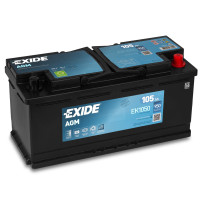 Авто акумулятор Exide 105Ah 950A Start-Stop AGM EK1050