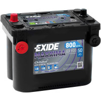 Авто акумулятор Exide 50Ah 800A Maxxima AGM Orbital EX900