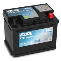 Авто аккумулятор Exide 60Ah 640A Start-Stop EFB EL600