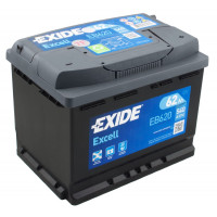 Авто акумулятор Exide 62Ah 540A Excell EB620