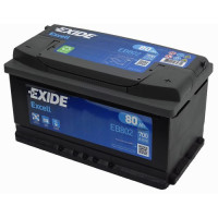Авто акумулятор Exide 80Ah 700A Excell EB802