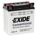 Мотоакумулятор Exide 9Ah 12N9-3B