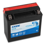 Мотоакумулятор Exide 18Ah ETX20HL-BS