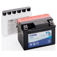Мотоаккумулятор Exide 3Ah ETX4L-BS