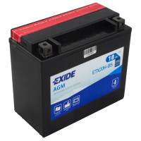 Мотоаккумулятор Exide 18Ah ETX20H-BS