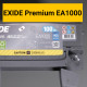 Авто акумулятор Exide 100Ah 900A Premium EA1000