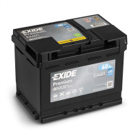 Авто акумулятор Exide 60Ah 600A Premium EA601