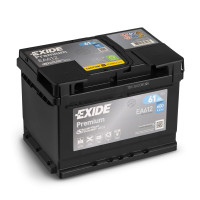 Авто аккумулятор Exide 61Ah 600A Premium EA612