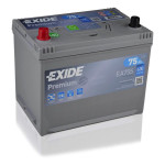 Авто акумулятор Exide 75Ah 630A Premium EA755