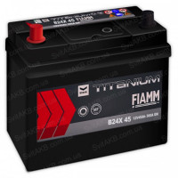 Авто аккумулятор Fiamm 45Ah 360A Titanium Black