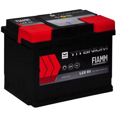 Авто аккумулятор Fiamm 60Ah 510A Titanium Black