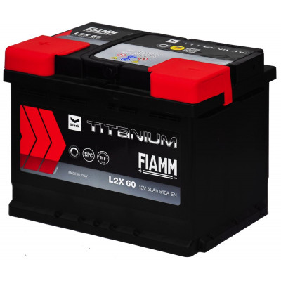 Авто аккумулятор Fiamm 60Ah 510A Titanium Black