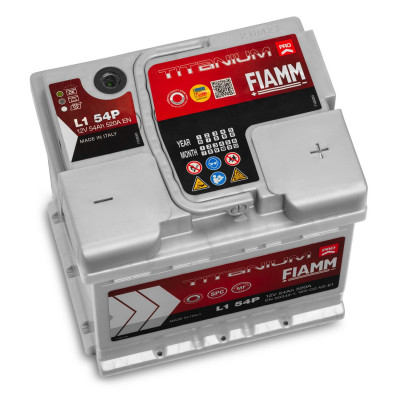 Авто акумулятор Fiamm 54Ah 520A Titanium Pro
