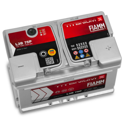 Авто акумулятор Fiamm 75Ah 730A Titanium Pro