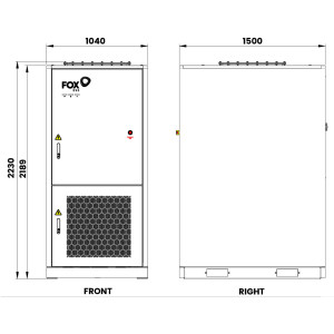Система хранения энергии Fox ESS T-MAX Plus 241kWh + P3-125-Plus