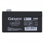 AGM аккумулятор Gemix 12V 1,2Ah GB12012
