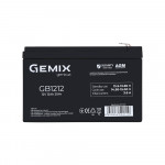 AGM акумулятор Gemix 12V 12Ah GB1212