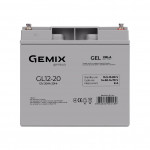 Гелевый аккумулятор Gemix 12V 20Ah GL12-20