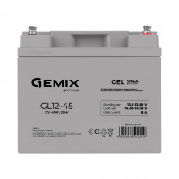 Гелевый аккумулятор Gemix 12V 45Ah GL12-45